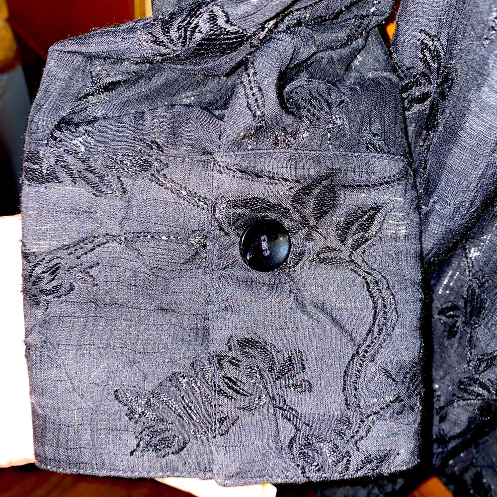 Coldwater Creek Button Down Floral Lightweight Top - image 4